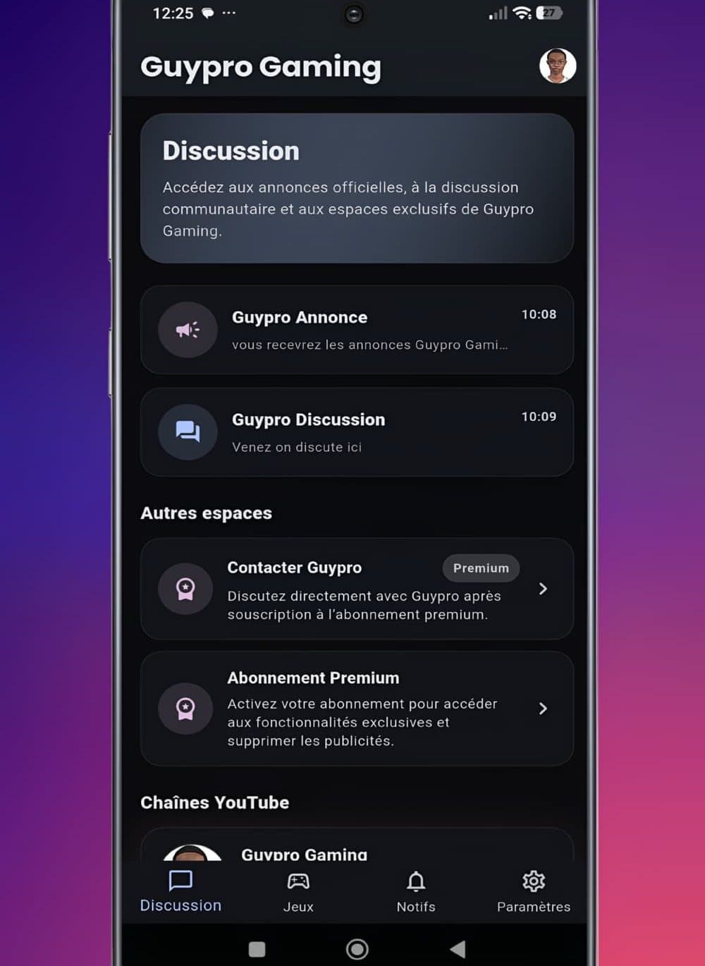 Communauté gaming active